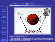 Tablet Screenshot of neurophenomics.info